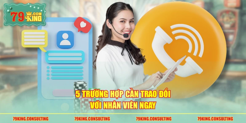 5 trường hợp cần trao đổi với nhân viên ngay